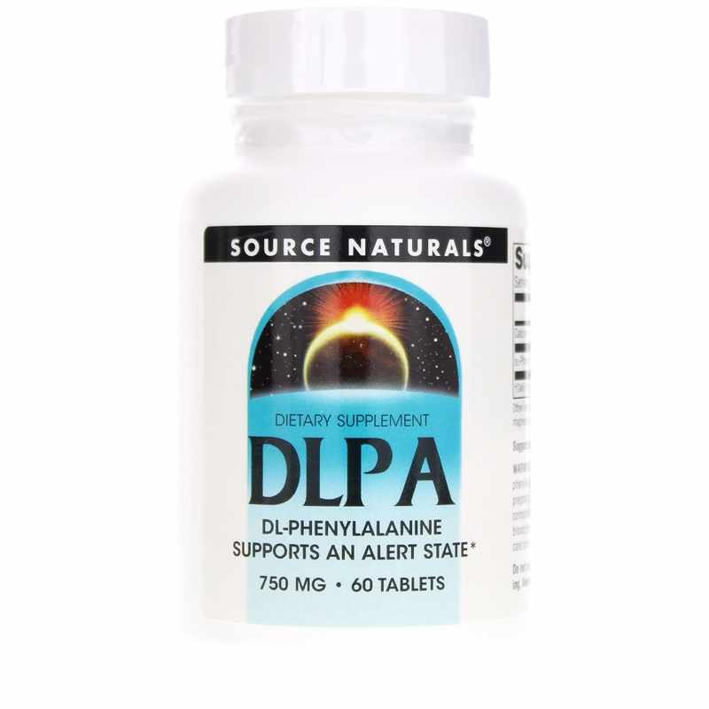 DLPA 750 Mg, Source Naturals